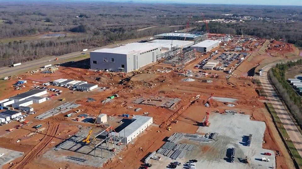 SKBattery1 SK Innovation battery manufacturing plant in Commerce, Georgia